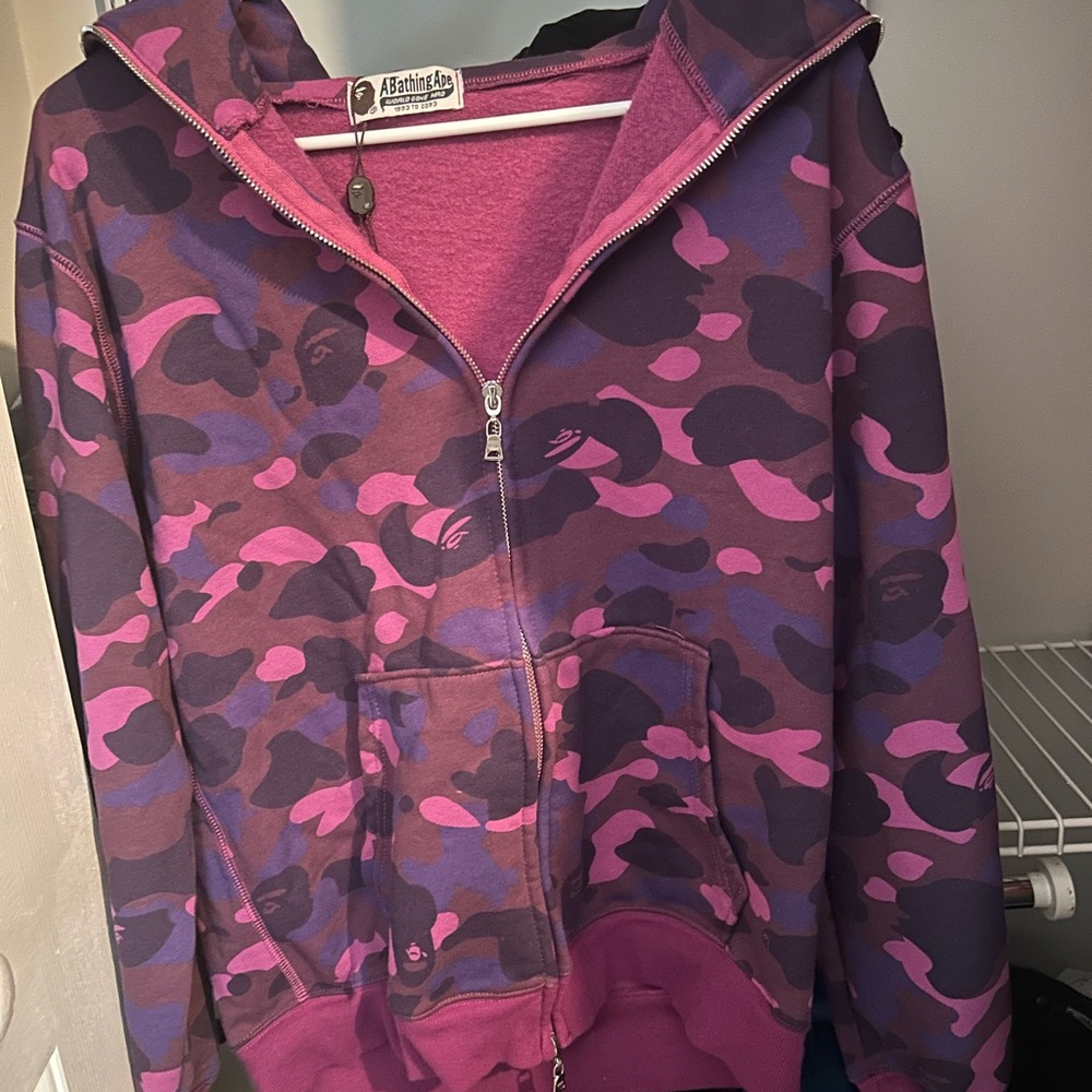 Bape Purple Camo Lightweight Jacket